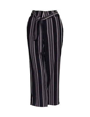 Claire Crop Stripe Pants