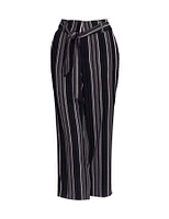 Claire Crop Stripe Pants