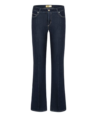 Paris Flared Dark Denim Jeans
