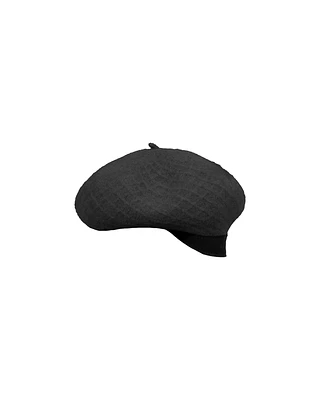 Britni Wool Beret Hat