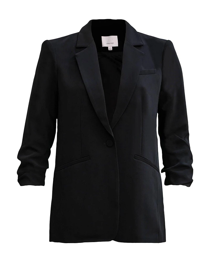 Crepe Khloe Blazer