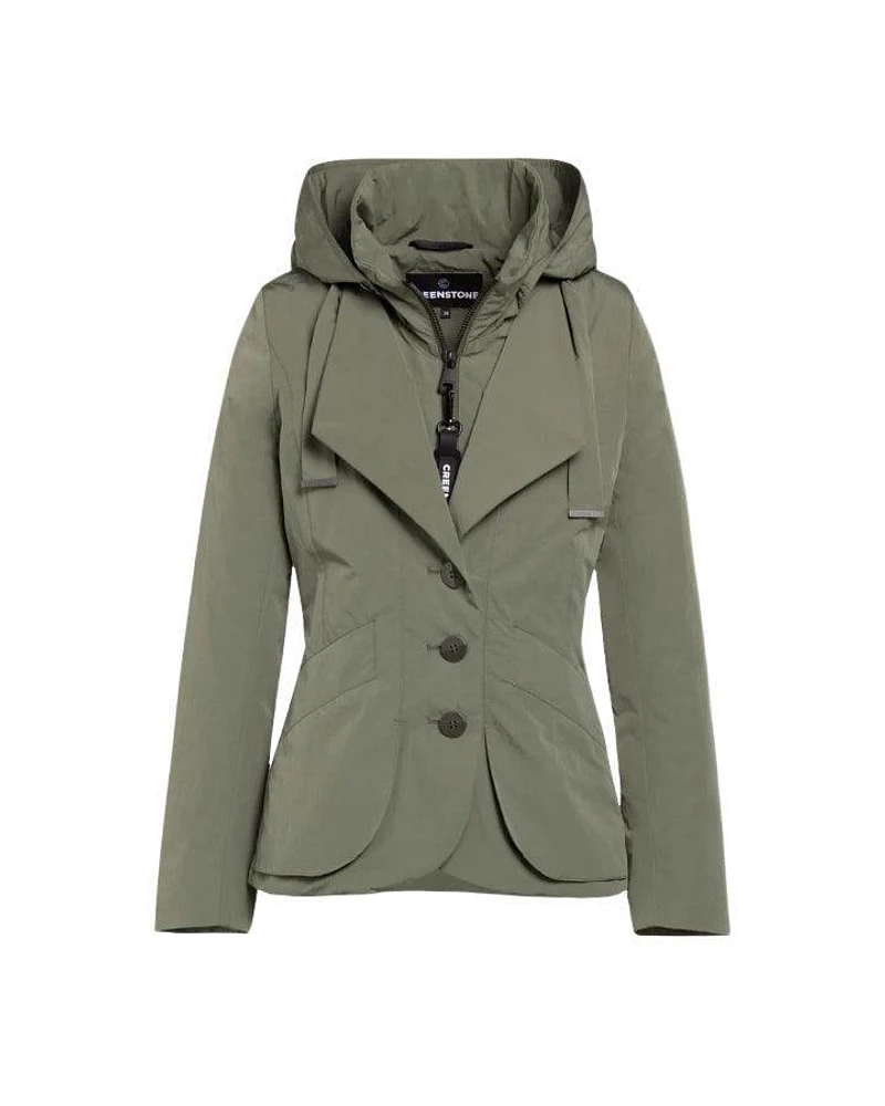 Creenstone Haike Hooded Blazer Jacket