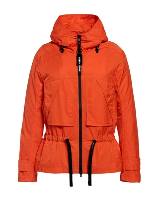 Crinkle Blouson Jacket