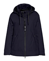 Foldaway Hood Short Rain Jacket