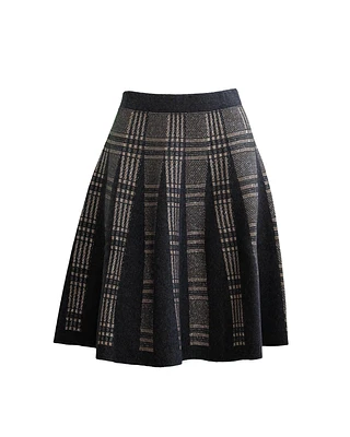 Bi Color Circle Skirt
