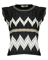 Chevron Print Tank Top