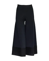 Cropped Wide Leg Pants