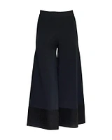 Cropped Wide Leg Pants