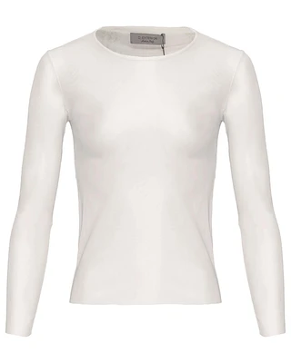 Mesh Pullover Ivory