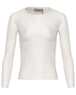 Mesh Pullover Ivory