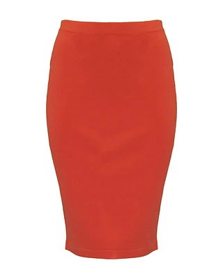 Pencil Skirt Red