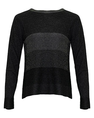 Pullover with Lurex Antracite