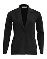 Reversible Doubleface Wool Blazer Black