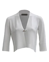 Short Cardi-White