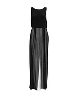 Sleeveless Sheer Jumpsuit