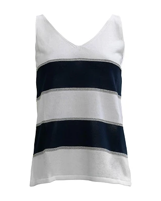 Sleeveless V-Neck Top