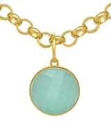 Checkered Signature Collar Necklace