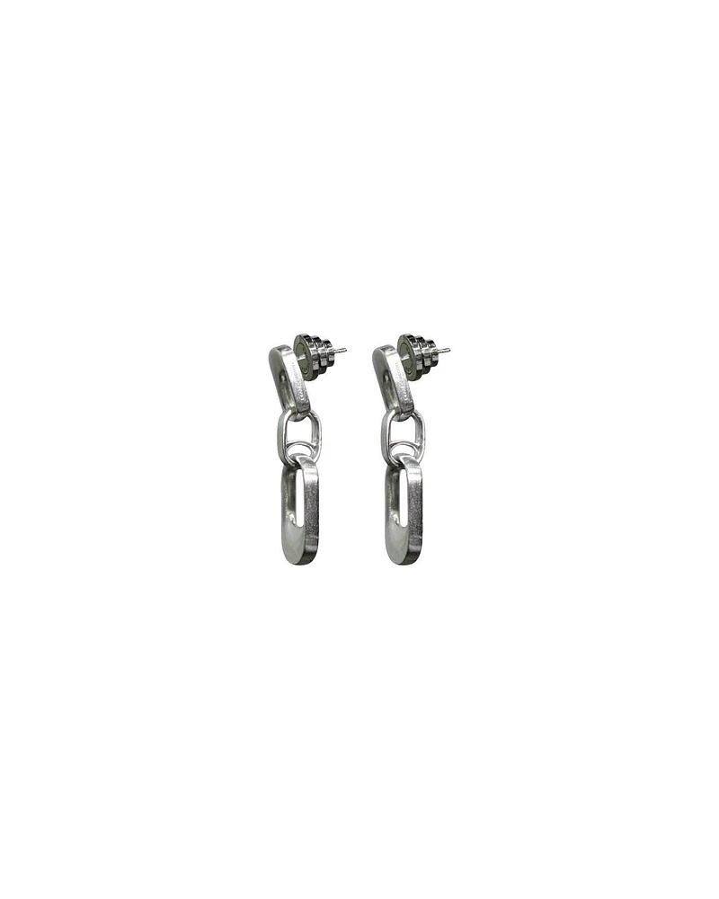 Manhattan Chain Link Mini Drop Earrings