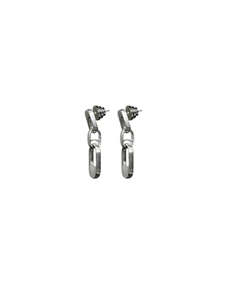 Manhattan Chain Link Mini Drop Earrings