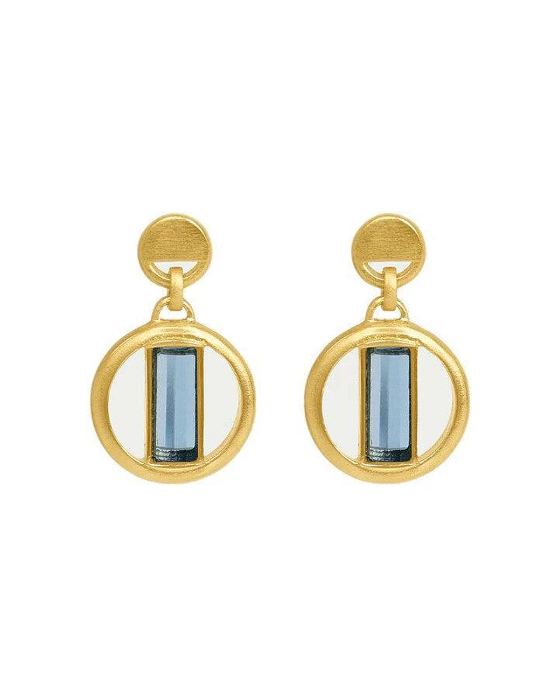 Revival Gemstone Droplet Earrings