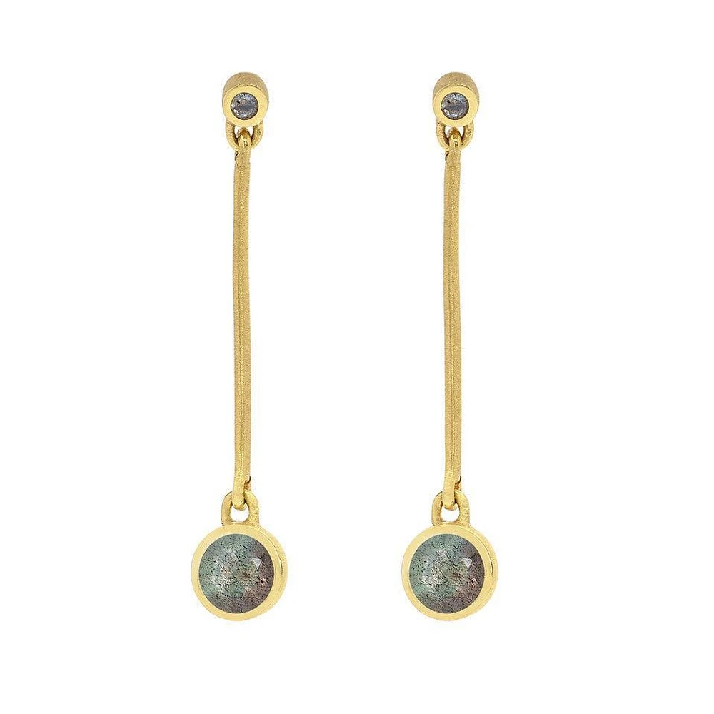 Signature Knockout Drop Earrings