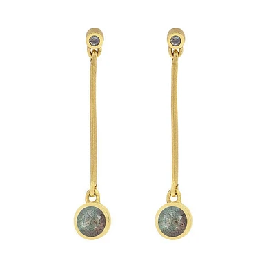 Signature Knockout Drop Earrings