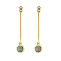 Signature Knockout Drop Earrings