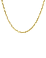 Signet Gold Small Chain Necklace