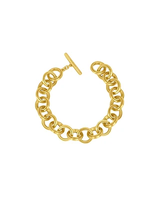 Signet Statement Link Bracelet