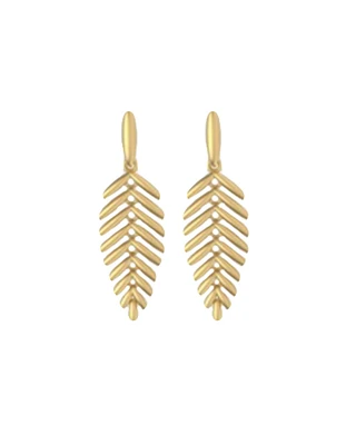 Small Feather Earrings