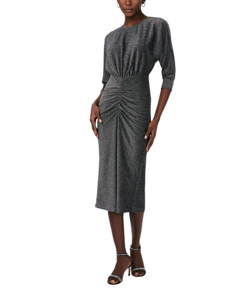 Diane Von Furstenberg Chrisey Metallic Dress