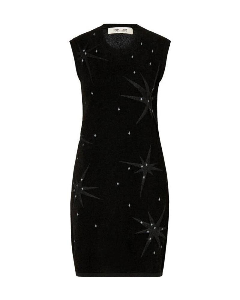 DVF Claudina Knit Jacquard Dress