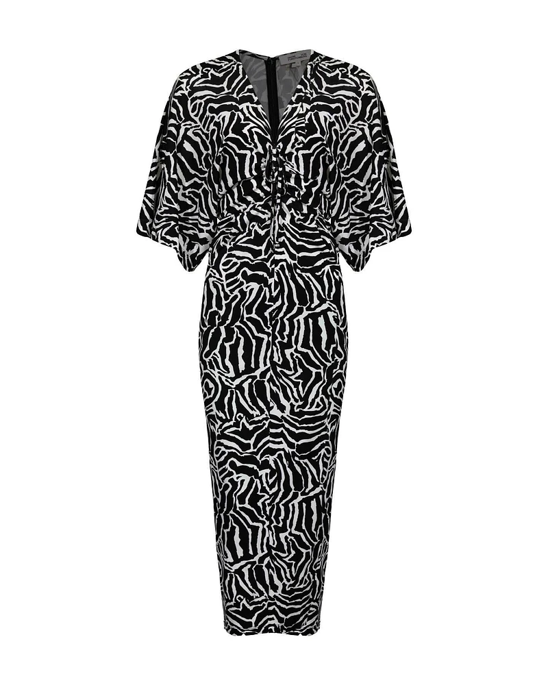 Valerie Tiger Print Dress