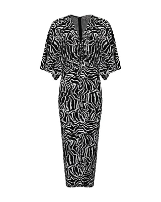 Valerie Tiger Print Dress