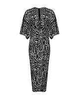 Valerie Tiger Print Dress
