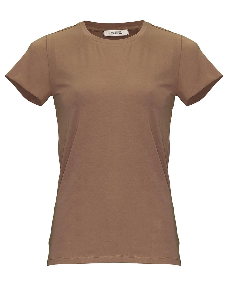 Dorothee Schumacher All Time Favorites Classic Tee Milky Nougat