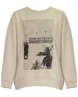 Dorothee Schumacher Casual Coolness Embossed Sweatshirt