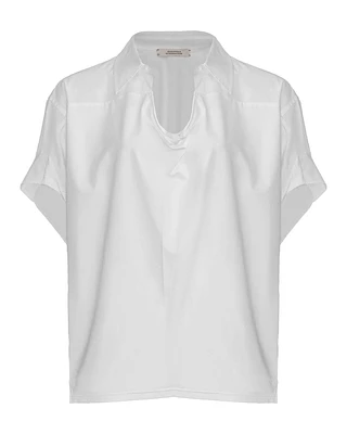 Dorothee Schumacher Cool Contrast Shirt White
