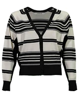 Dorothee Schumacher Cool Touch Stripe Cardigan