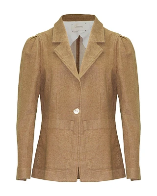 Dorothee Schumacher Denim Coolness Jacket Dark Amber