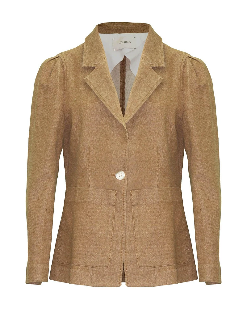 Dorothee Schumacher Denim Coolness Jacket Dark Amber