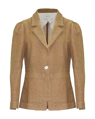 Dorothee Schumacher Denim Coolness Jacket Dark Amber