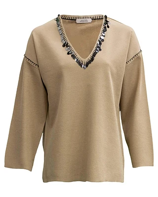Embracing Summer V-neck Pullover
