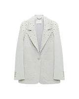 Dorothee Schumacher Emotional Essence Studded Jacket