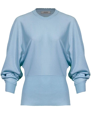 Dorothee Schumacher Essential Ease Pullover Aqua Blue
