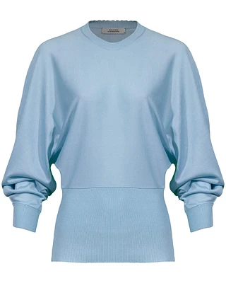 Dorothee Schumacher Essential Ease Pullover Aqua Blue
