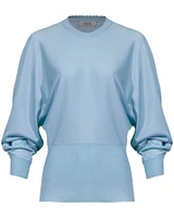 Dorothee Schumacher Essential Ease Pullover Aqua Blue