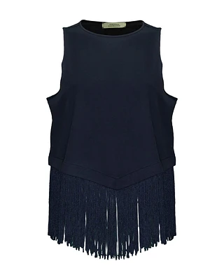 Dorothee Schumacher Fringy Moment Tank Top