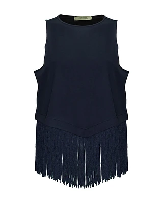 Dorothee Schumacher Fringy Moment Tank Top