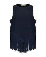 Dorothee Schumacher Fringy Moment Tank Top